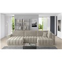 Corner sofa Elonito L, Sola 18, beige, H92x340x170