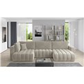 Corner sofa Elonito R, Sola 18, beige, H92x340x170