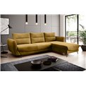 Corner sofa Elsilva R, Loco 45, yellow, H100x276x201