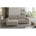 Corner sofa Ebonett L, Dora 21, beige, H92x250x175