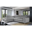 Corner sofa Elaurence L, Sawana 21, gray, H92x278x205