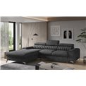 Corner sofa Elgrayson L, Leve 6, gray, H98x275x205