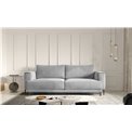 Sofa bed Edalia , Sola 4, gray, H90x260x95