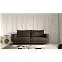 Sofa bed Edalia , Nube 22, brown, H90x260x95