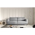 Sofa bed Edalia , Nube 3, gray, H90x260x95