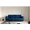 Sofa bed Edalia , Nube 40, blue, H90x260x95