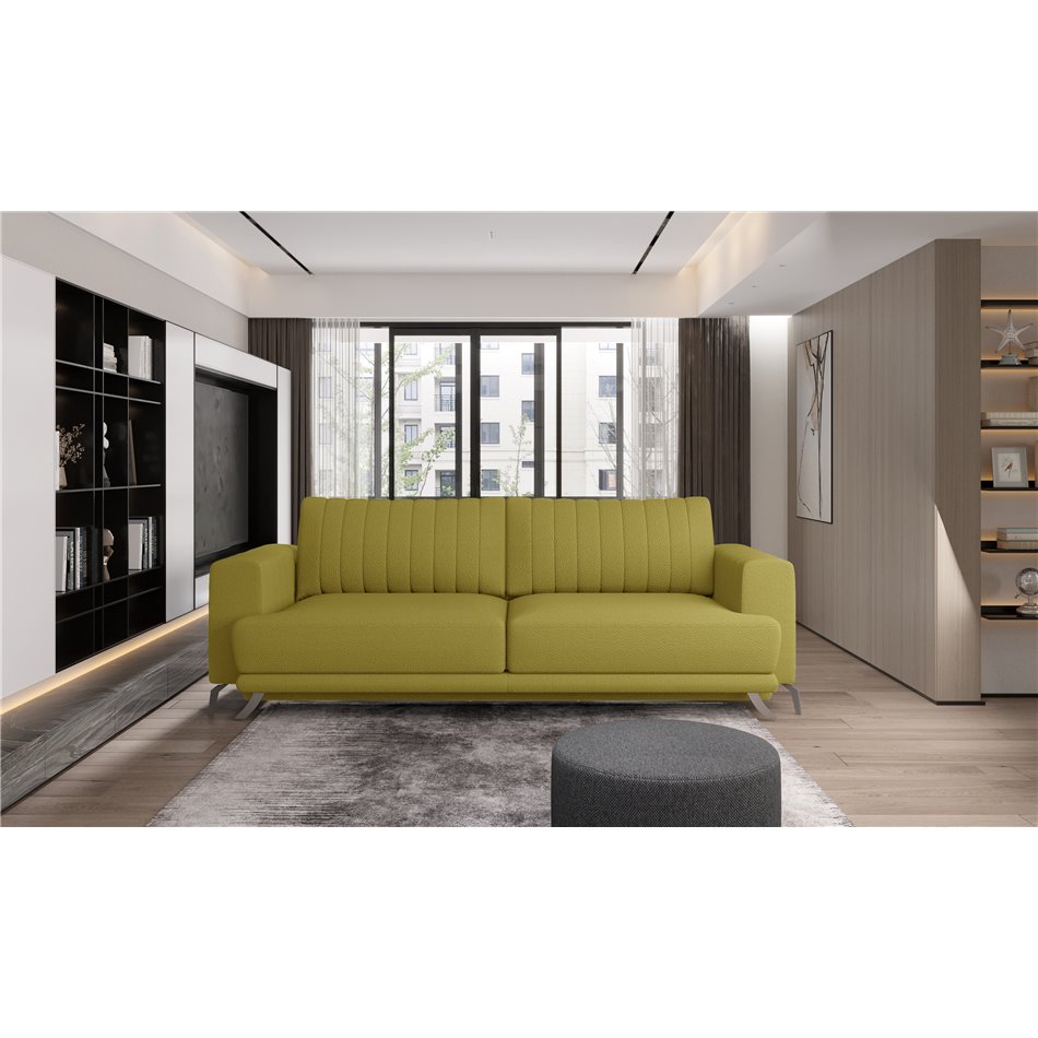 Sofa lova Ellise , Savoi 45, geltona sp., H90x250x95