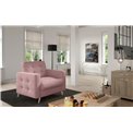 Armchair Elsgard , Soro 61, pink, H88x105x92