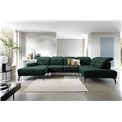 Corner sofa Elretan R, Loco 35, green, H107x350x205