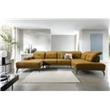 Corner sofa Elretan R, Loco 45, yellow, H107x350x205