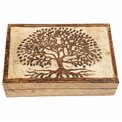 Wood box Tree M, 6x21x14cm