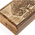 Wood box Tree S, 4x18x10cm