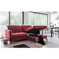 Corner sofa Elorelle R, Paros 05, grey, H105x225x160