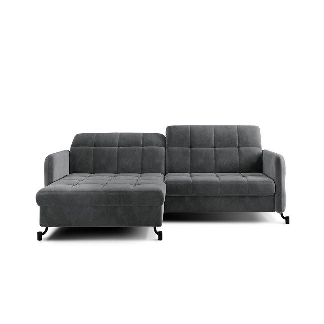 Corner sofa Elorelle L, Paros 06, grey, H105x225x160