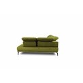 Kampinė sofa Elretan U Left, Nube 20, šviesiai rudos sp., H107x350x205cm