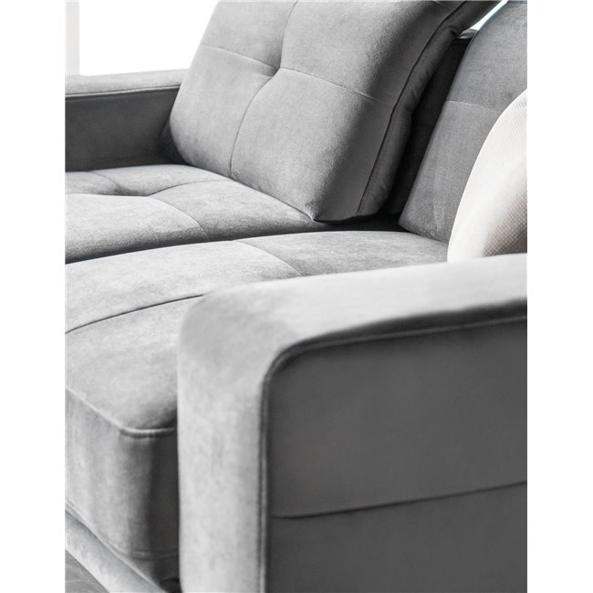 Sofa Eltorrenso, Poco 4, gray, H108x195x103cm