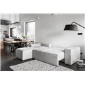 Corner sofa Elsilla L, Vero 4, gray, H95x302x204cm