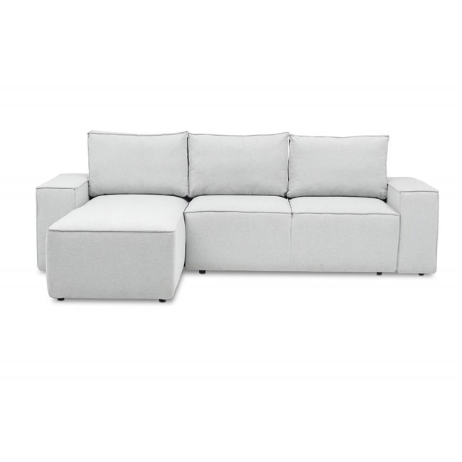 Corner sofa Elsilla L, Vero 18, beige, H95x302x204cm