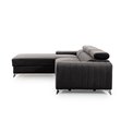 Corner sofa Elgrayson L, Leve 6, gray, H98x275x205cm