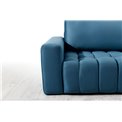 Corner sofa Ebonett R, Monolith 77, blue, H92x250x175cm