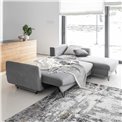 Corner sofa Elsilva L, Loco 4, gray, H100x276x201cm