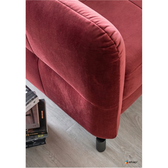 Kampinė sofa Elorelle L, Monolith 84, pilka sp., H105x225x160cm