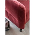 Угловой диван Elorelle R, Mat Velvet 75, зеленый, H105x225x160см