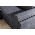 U shape sofa Elscada U Left, Paros 05, gray, H98x330x200cm