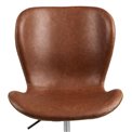 Office chair Atilde , brown, H87x55x54cm, seat height 44-51cm