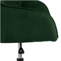 Office chair Arook, green, H88.5x59x58.5cm, seat height 46-55cm