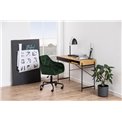 Office chair Arook, green, H88.5x59x58.5cm, seat height 46-55cm