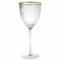 Red wine glass Bergo, metallic copper,  H23, D9.4cm, 350ml