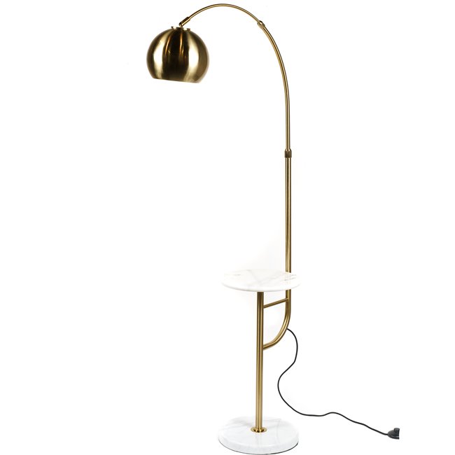 Floor lamp Soler II, brass, E27 60W(MAX), H150x30cm