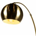 Floor lamp Soler II, brass, E27 60W(MAX), H150x30cm