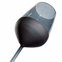 Wine glass Moluna, black, H22 D9.5cm, 500ml