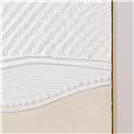 Canvas wall art White Waves, H100x80x5cm