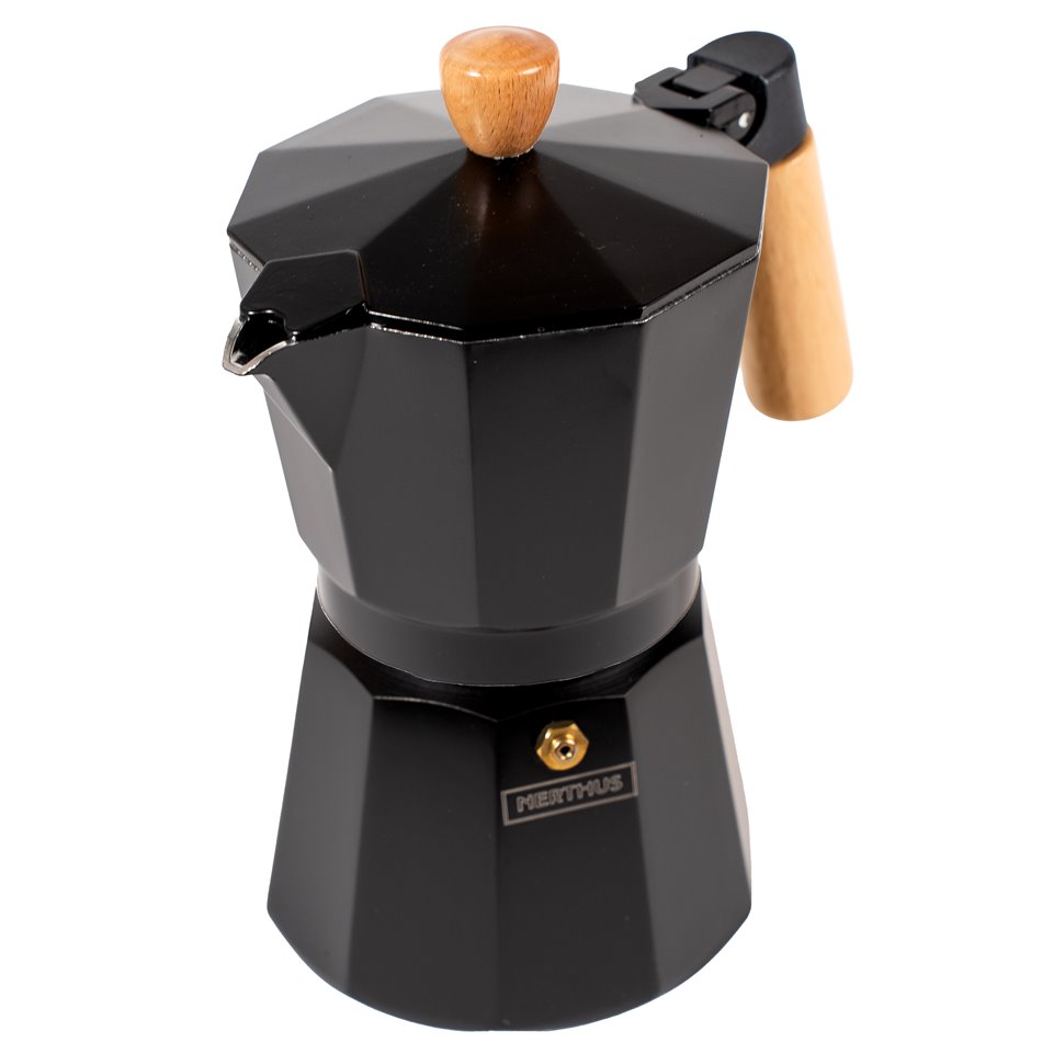 Coffee maker Madera, black, 360ml, H19, D16cm