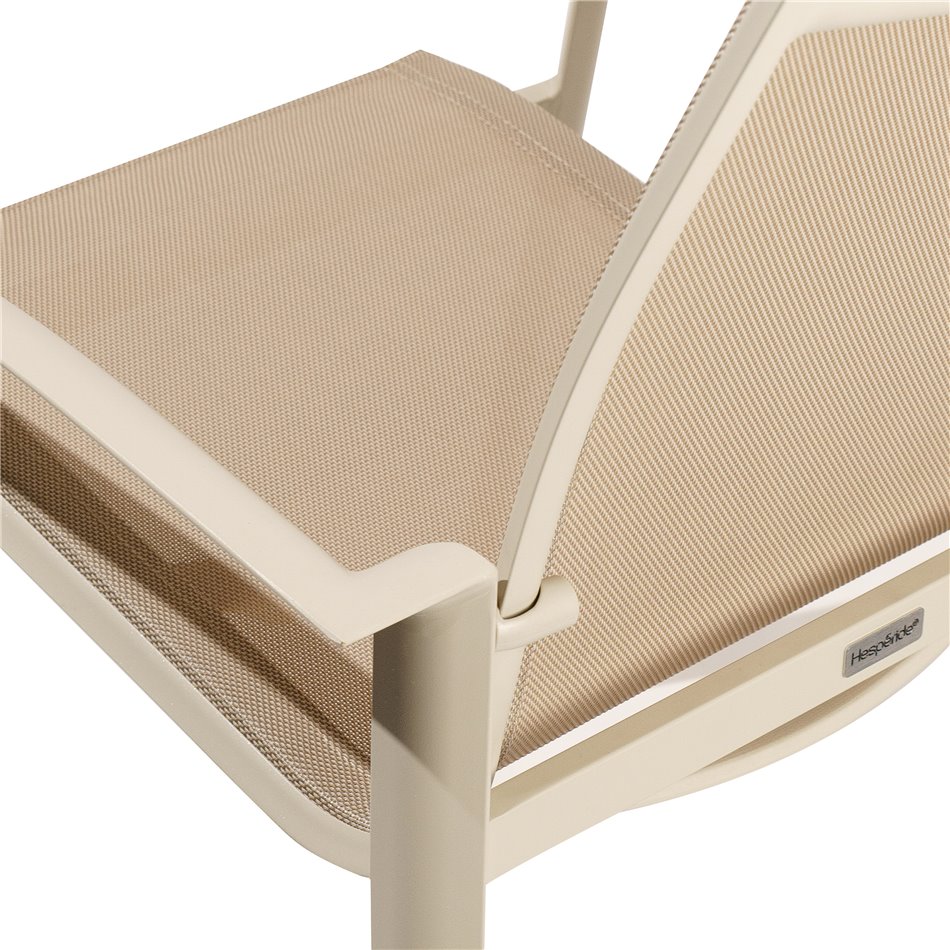 Chair Laxant, beige color, H94x57x63cm