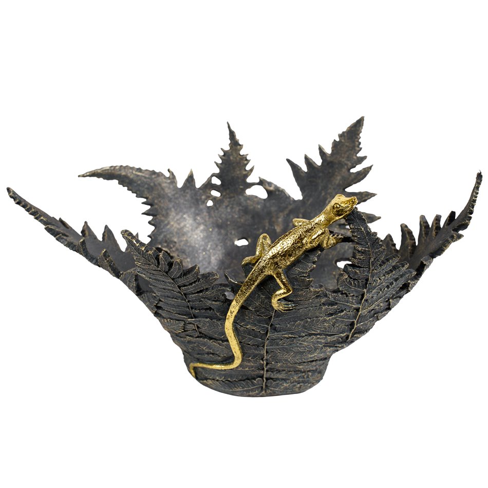 Deco bowl Lizard, 17.7x33.8x21.5cm