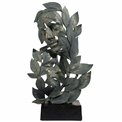 Deco object Pair with leaves, 38.6x22x11.3cm