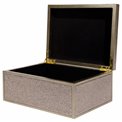 Box plasic Fulga silver M, H8.5x20x15cm