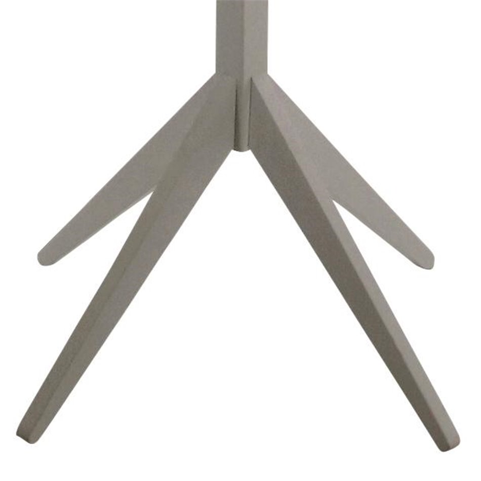 Coat hanger Arscot, grey color, H178x42x42cm