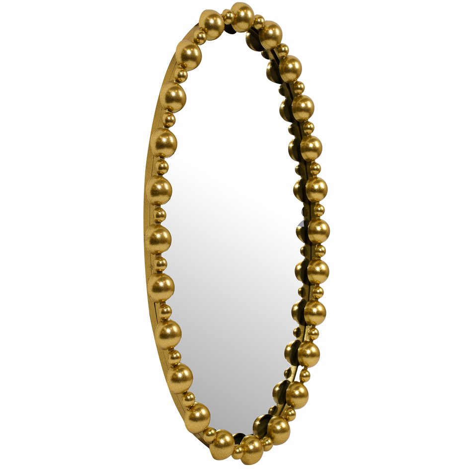 Mirror Balme oval, golden, H78x45x4.5cm