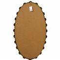 Mirror Balme oval, golden, H78x45x4.5cm