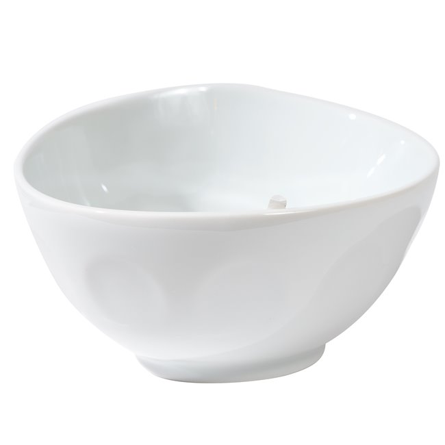 Bowl Laughing, white, 500 ml D15cm H10,5cm