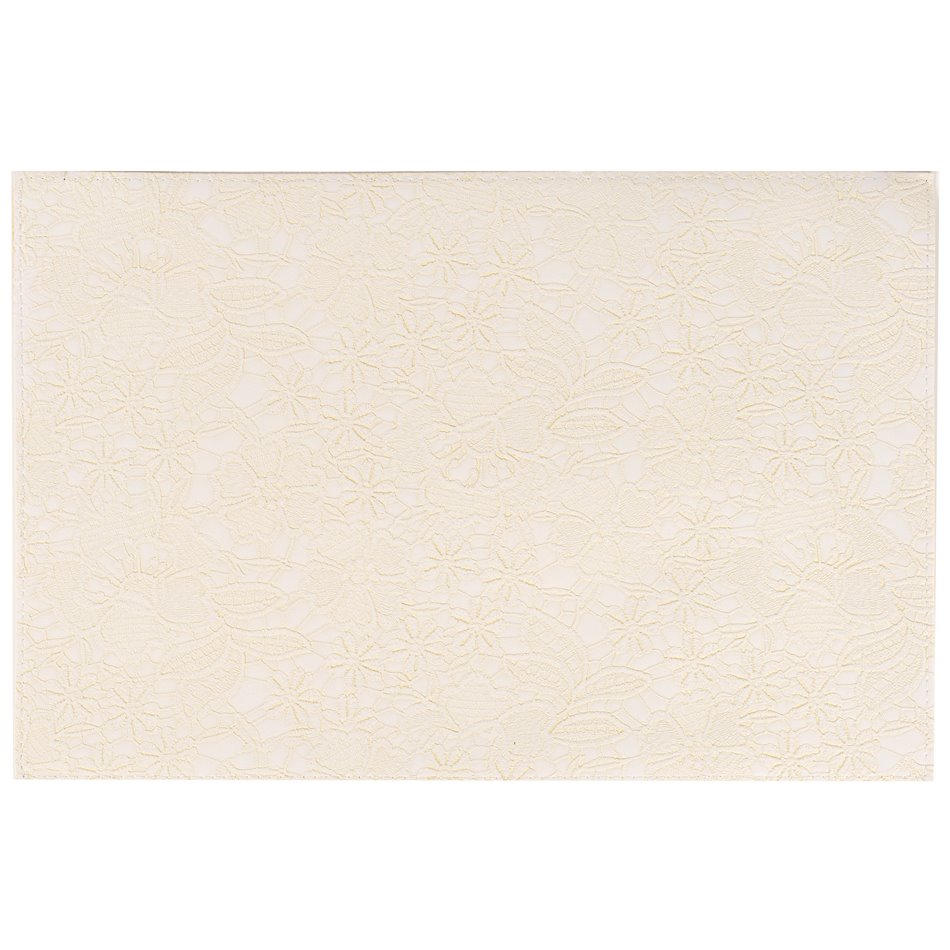 Pacemat Rapallo, cream color, 30x45cm