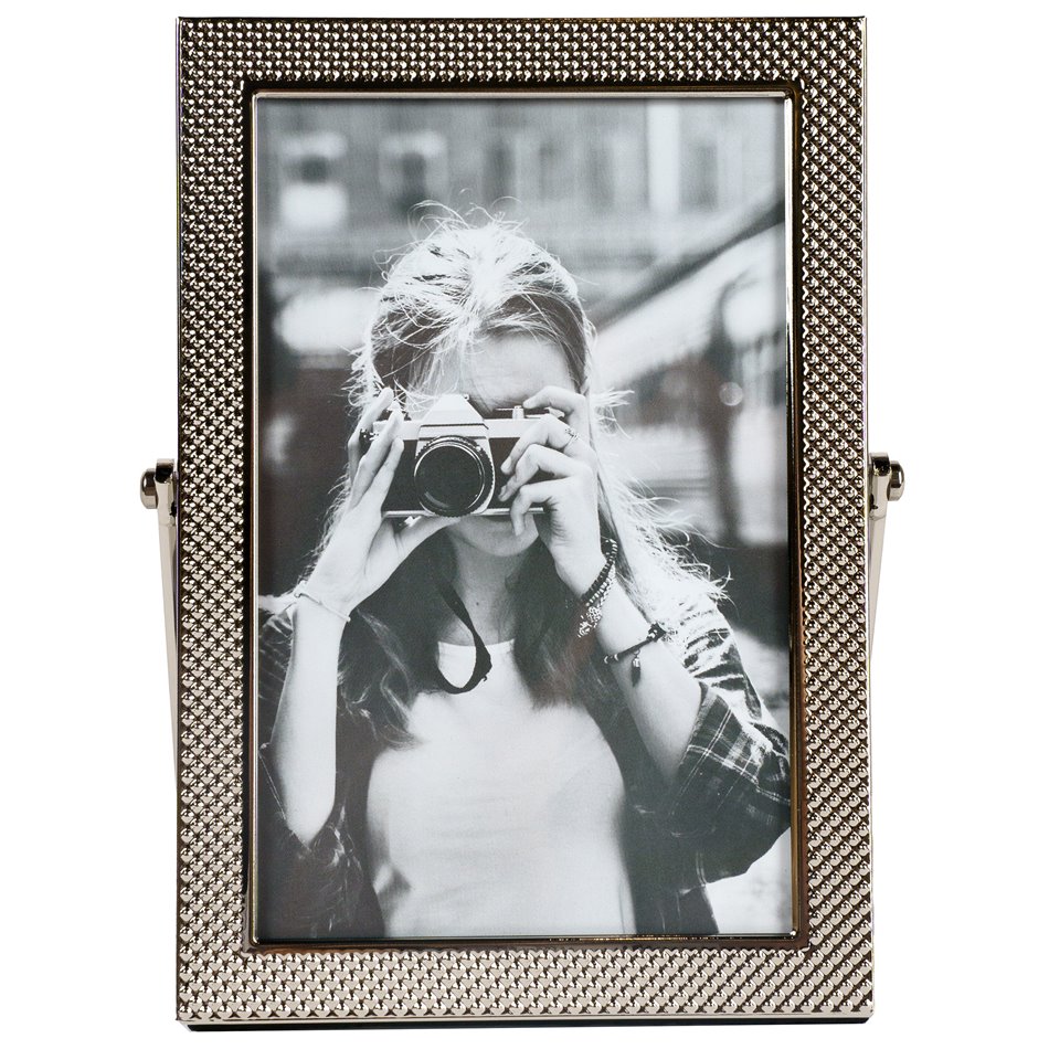 Photo frame Medle, silver tone, 10x15cm