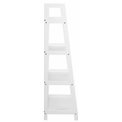 Bookcase Awally, white, 63x40x130cm