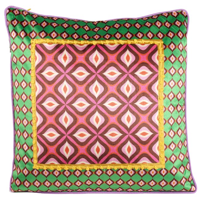 Cushion Retro Velvet II, 45x45cm