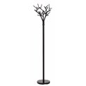 Coat hanger Hylith, black, steel, D40cm, H180cm